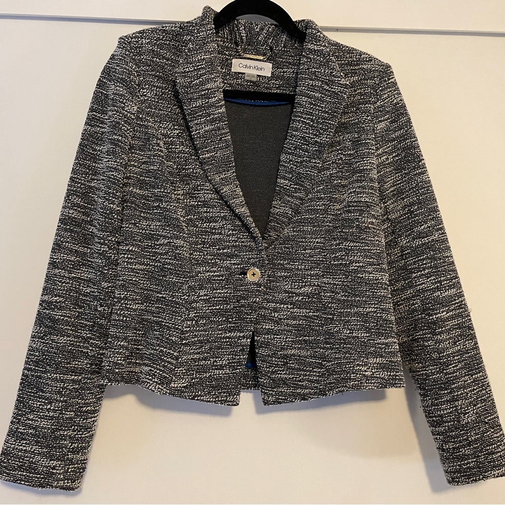 Calvin Klein Women’s Tweed Blazer / Suit Jacket - Size 8